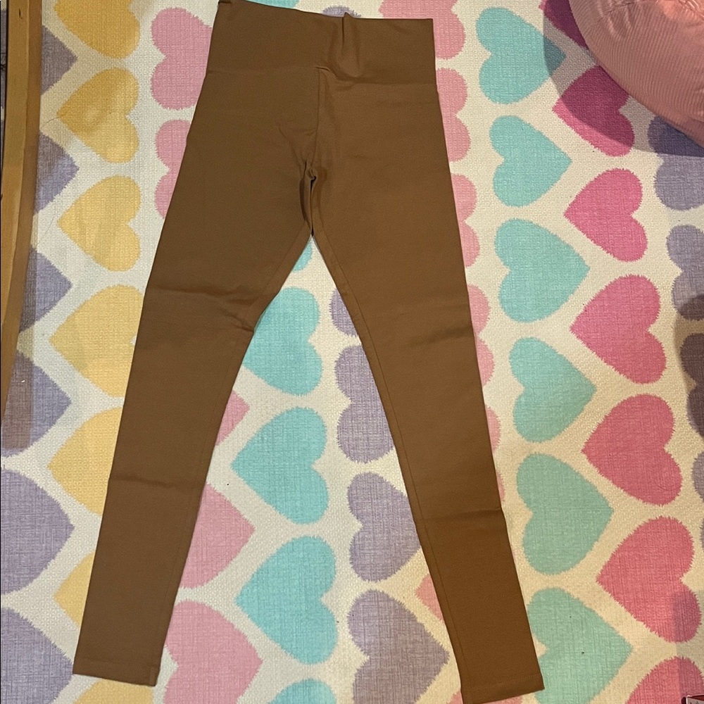 Forever 21 Small Brown Leggings NEW Medium